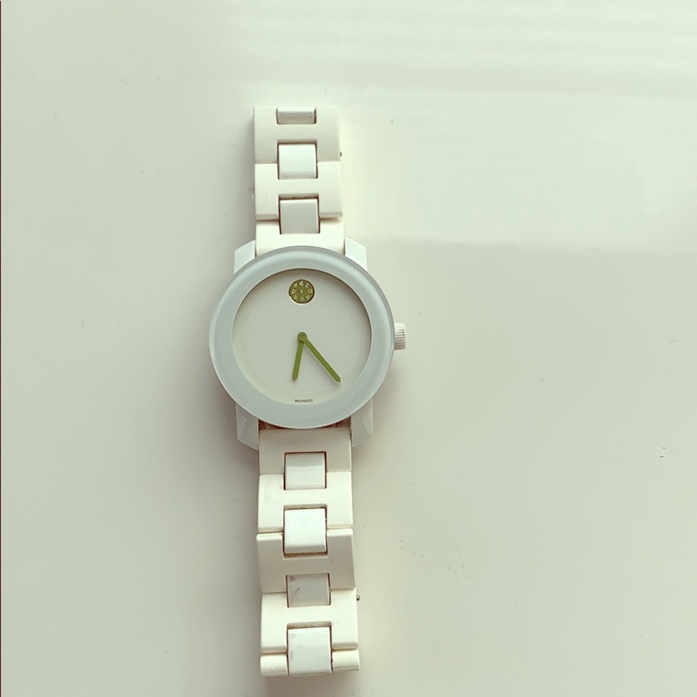 Women’s ceramic Movado watch
